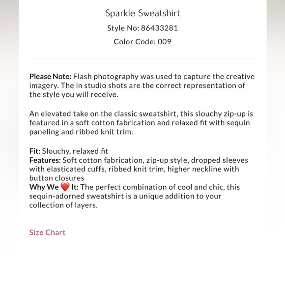 Free People Sparkle Sweatshirt Jacket - Size M/S/XS - Picture 6 of 9